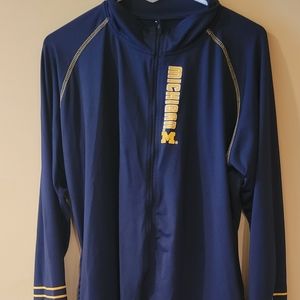 U of Michigan zip up light jacket. Men's 3xl